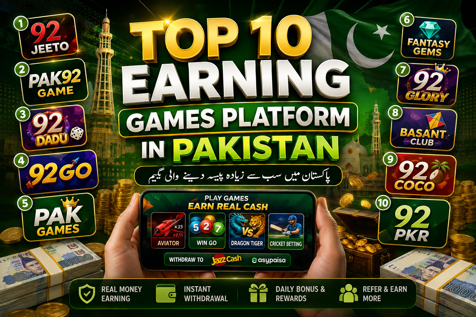 Top 10 games in pakistan